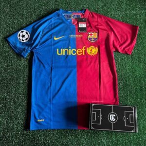 ⭐ Camiseta Barcelona Local Messi 2008/2009 Versión Fan - Manga Corta
