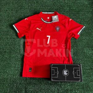 ⭐ Camiseta Portugal Local 2025 CR7 Versión Fan - Manga Corta