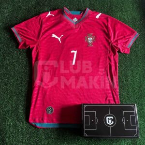 ⚽ Camiseta Portugal Local Mundial 2026 CR7 - Manga Corta