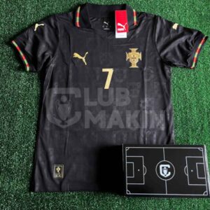 ⚽ Camiseta Portugal Pantera Negra 2026 CR7 - Manga Corta