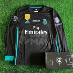 ⚽ Camiseta Real Madrid Visitante CR7 2017/2018 - Manga Larga