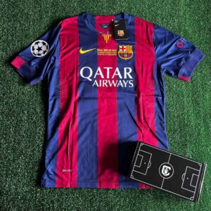 ⭐ Camiseta Barcelona Local Messi 2014/2015 Versión Fan - Manga Corta