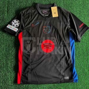 ⭐ Camiseta Barcelona Visitante 2024/2025 Versión Fan - Manga Corta