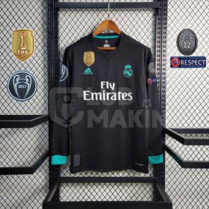 ⭐ Camiseta Real Madrid Visitante CR7 2017/2018 Versión Fan - Manga Larga