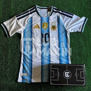⭐Camiseta Argentina Local Mundial 2026 Messi Versión Jugador - Manga Corta