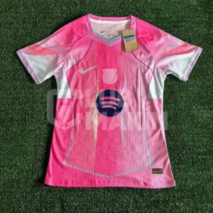 ⭐ Camiseta Barcelona Edición Pink 2025/2026 Versión Jugador - Manga Corta