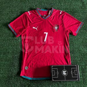 ⭐ Camiseta Portugal Local Mundial 2026 CR7 Versión Jugador - Manga Corta