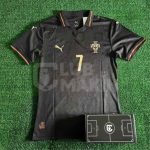 ⭐ Camiseta Portugal Pantera Negra 2026 CR7 Versión Jugador - Manga Corta