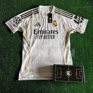 ⭐ Camiseta Real Madrid Local 2025/2026 Versión Jugador - Manga Corta