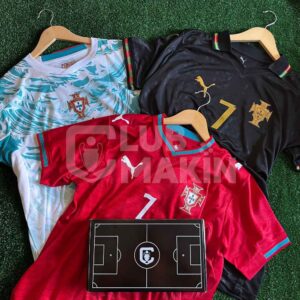 ⚽ Camisetas Tripack Portugal 2026 CR7 - Manga Corta