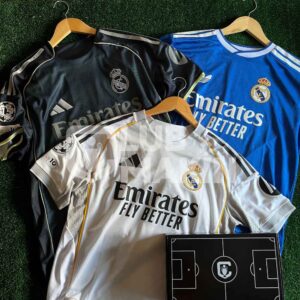 ⚽ Camisetas Tripack Real Madrid 2025/2026 - Manga Corta